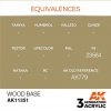 AK Interactive AK11351 Wood Base 17ml